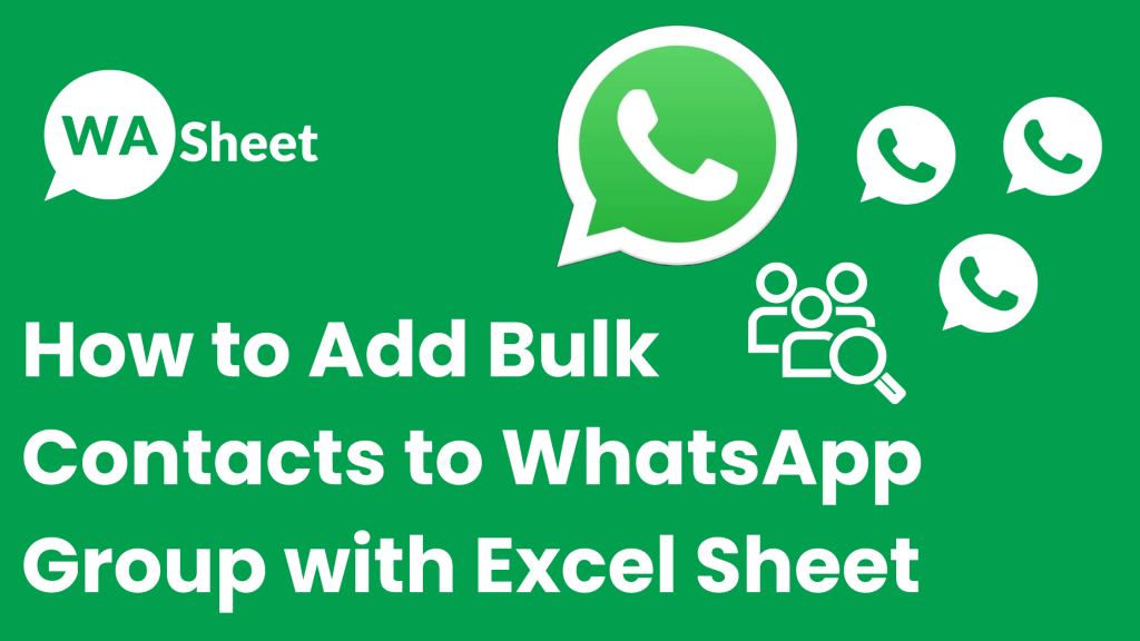 How to Add Contacts in Bulk to a WhatsApp Group