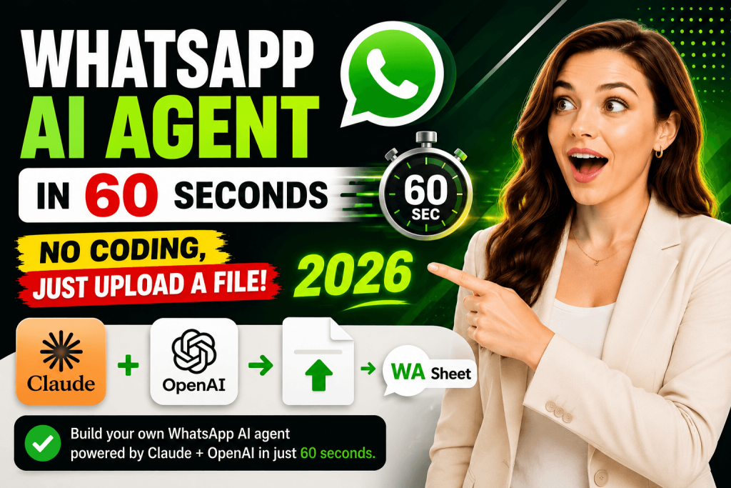 how to build a whatsapp ai agent in 2026