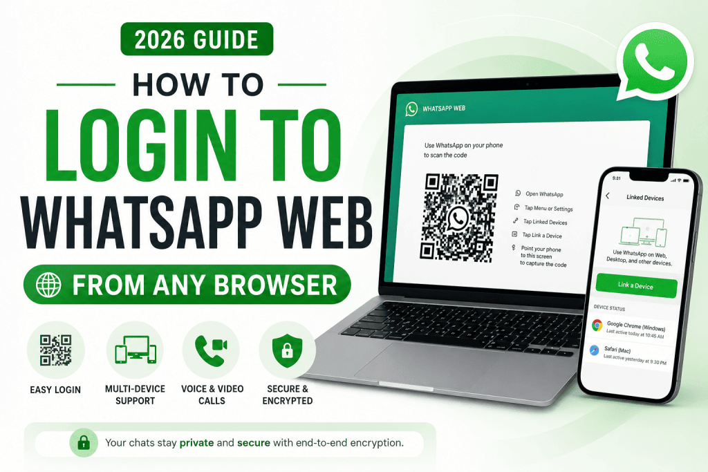 How to Login to WhatsApp Web from Any Browser in 2026