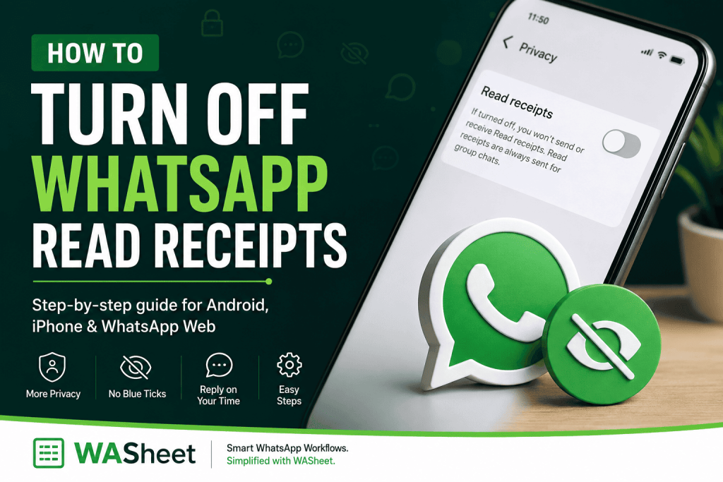 How to Turn Off WhatsApp Read Receipts